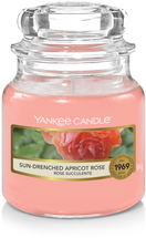 Yankee Candle Small Jar Sun-Drenched Apricot rose