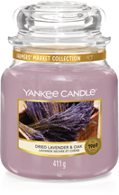 Yankee Candle Medium Dried Lavender &amp; Oak - 13 cm / ø 11 cm