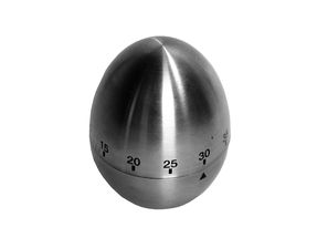 CasaLupo Kitchen Timer Egg Stainless Steel
