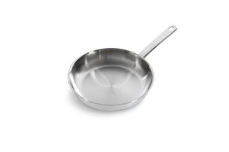BK Frying Pan Bright Stainless Steel - ø 24 cm - Without non-stick coating