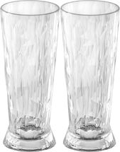 Koziol Beer Glasses - unbreakable - Superglass 300 ml - 2 Pieces