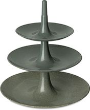 Koziol Afternoon Tea Stand Babell Gray 3 Layers