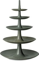 Koziol Afternoon Tea Stand Babell Gray 5 Layers