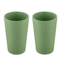 Koziol Cup Connect Green 350 ml - Set of 2
