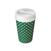 Koziol Thermos Cup Iso To Go Golden Hearts 400 ml
