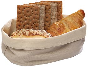 Paderno Bread Basket Beige 20x14 cm