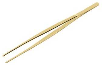 Paderno Serving Tweezers BAR Gold 30 cm