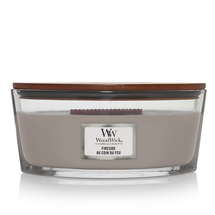WoodWick Scented Candle Ellipse Fireside - 9 cm / 19 cm