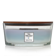 WoodWick Candle Ellipse Candle Trilogy Calming Retreat