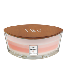 WoodWick Scented Candle Ellipse Trilogy Island Getaway - 9 cm / 19 cm