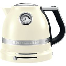 KitchenAid Kettle Artisan - temperature control - almond white - 1.5 liters - 5KEK1522EAC