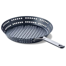 BK Grill Pan Black Steel BBQ - ø 30 cm - Without non-stick coating