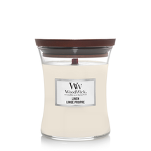 WoodWick Candle Medium Candle Linen