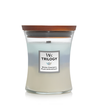 WoodWick Candle Medium Candle Trilogy Woven Comforts