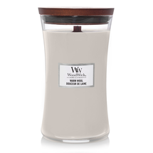 WoodWick Scented Candle Large Warm Wool - 18 cm / ø 10 cm