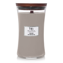 WoodWick Scented Candle Large Fireside - 18 cm / ø 10 cm