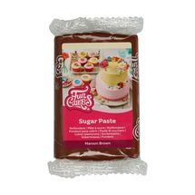 FunCakes Sugar Paste Maroon Brown 250 grams