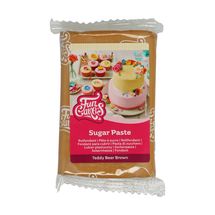 FunCakes Sugar Paste Teddy Bear Brown 250 grams