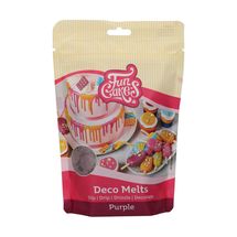 FunCakes Deco Melts Purple 250 grams