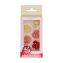 FunCakes Marzipan Decoration Hearts Small Assorted 30 Pieces