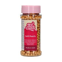 FunCakes Soft Pearls Gold 60 grams