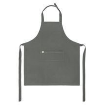 Walra Kitchen Apron Cook with Happiness Off Black 90 x 75 cm
