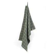Walra Kitchen Towel Cubes Army Green - 50 x 70 cm