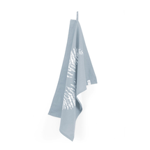 Walra Tea Towel Leaves Denim Blue - 50 x 70 cm
