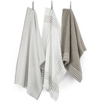 Walra Kitchen Towel Set Superior Taupe - 3 Pieces