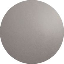 ASA Selection Placemat Leather Round Grey Ø 38 cm
