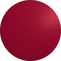 ASA Selection Placemat Leather Round Red Ø38 cm