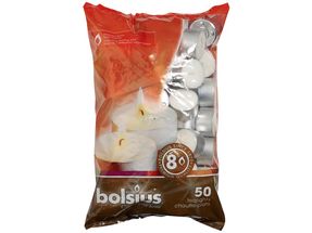 Bolsius Tea Lights White - Pack of 50