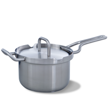 BK Saucepan - with lid - Q-Linair Master Stainless Steel - ø 16 cm / 2 L