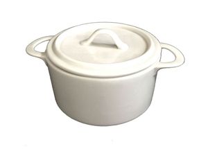 CasaLupo Serving Pan Food for Fun White - ø 10 cm / 700 ml