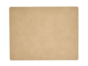 LIND DNA Placemat Leather Hippo Sand 35x45 cm