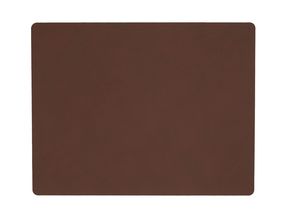 LIND DNA Placemat Leather Nupu Dark Brown 35x45 cm