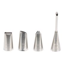 Patisse Nozzles Stainless Steel - Set of 4