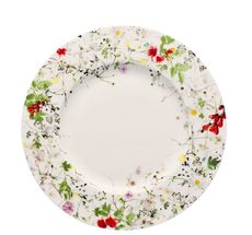 Rosenthal Breakfast Plate Edge Brillance Wild Flowers ø 23 cm