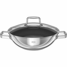 Rosle Wok - with lid - Moments - ø 28 cm - standard non-stick coating
