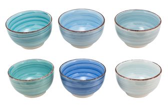 Cookinglife Bowls Ocean Blue ø 14 cm - 6 Pieces