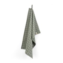 Walra Tea Towel Blocks Army Green 50 x 70 cm