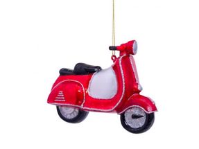 Vondels Christmas Tree Decorations - Scooter Red
