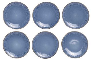 Studio Tavola Dinner Plates Denim ⌀ 27 cm - Set of 6