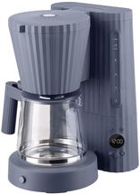Alessi Coffee Maker Plissé - grey - Michele De Lucchi - 1.5 liters - MDL14 G