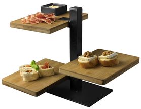 Gusta 3-Tier Afternoon Tea Stand