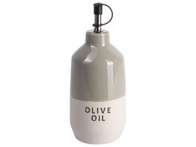 CasaLupo Olive Oil Bottle Grey ø 8 x 20cm