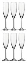 Leonardo Champagne Glasses / Flutes Daily 200 ml - Set of 6