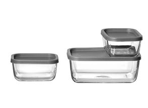 Ritzenhoff &amp; Breker Food Storage Container Glass - Set of 3
