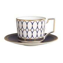 Wedgwood Espresso Cup and Saucer Renaissance Gold