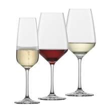 Schott Zwiesel Wine Glass Set (champagne flutes, white wine glasses &amp; red wine glasses) Taste 18-Piece